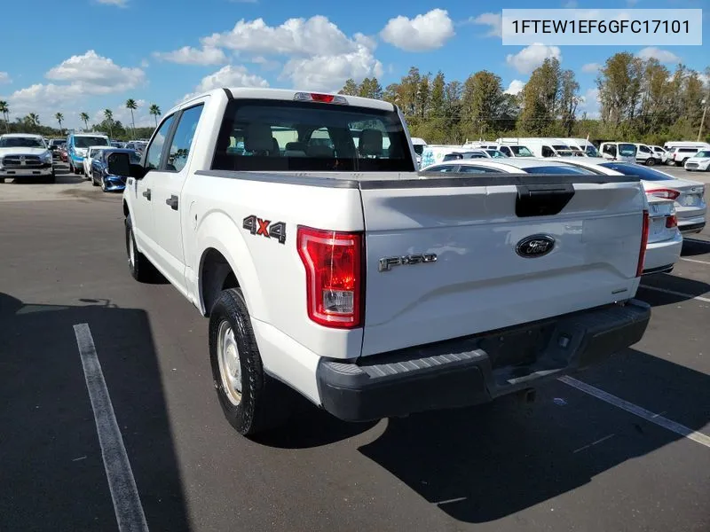 2016 Ford F-150 Xl VIN: 1FTEW1EF6GFC17101 Lot: 40768241