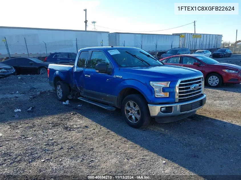 2016 Ford F-150 Xlt VIN: 1FTEX1C8XGFB22624 Lot: 40856213