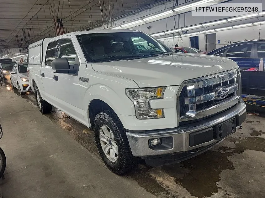 2016 Ford F-150 Xlt VIN: 1FTFW1EF6GKE95248 Lot: 40874581