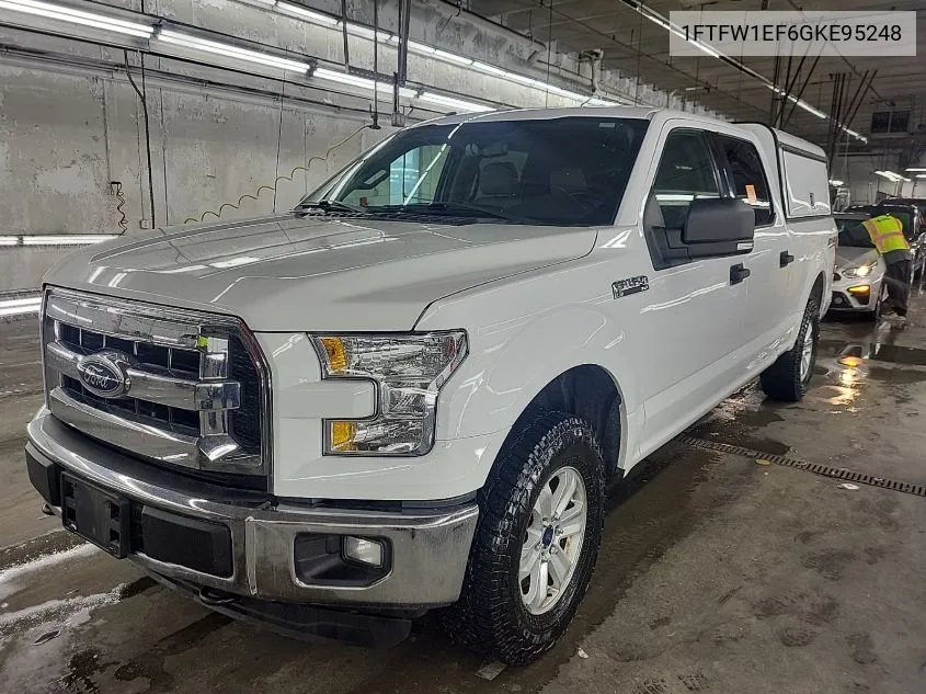 2016 Ford F-150 Xlt VIN: 1FTFW1EF6GKE95248 Lot: 40874581