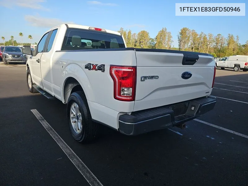 2016 Ford F-150 Xl VIN: 1FTEX1E83GFD50946 Lot: 40886047