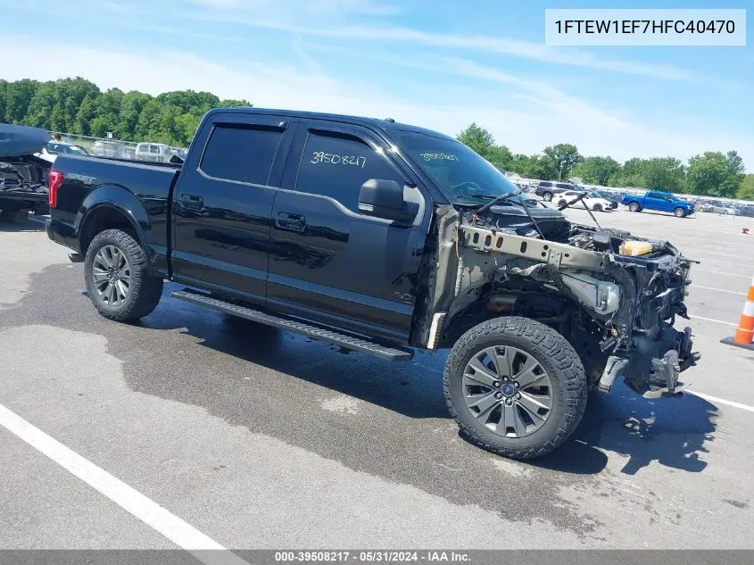 1FTEW1EF7HFC40470 2017 Ford F-150 Xlt