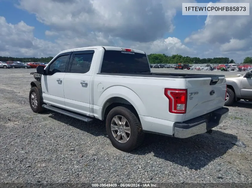 1FTEW1CP0HFB85873 2017 Ford F-150 Xlt