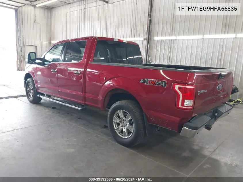 1FTFW1EG9HFA66835 2017 Ford F-150 Xlt