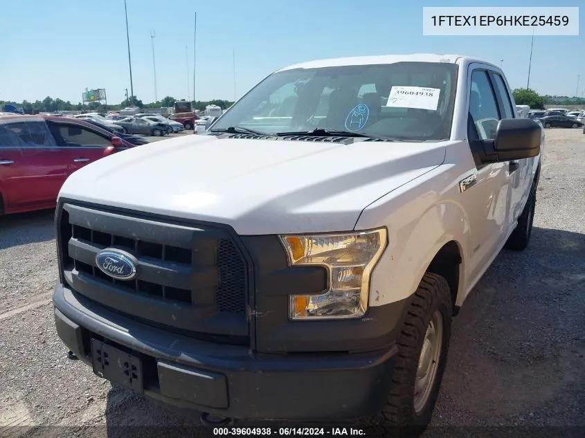 2017 Ford F-150 Xl VIN: 1FTEX1EP6HKE25459 Lot: 39604938