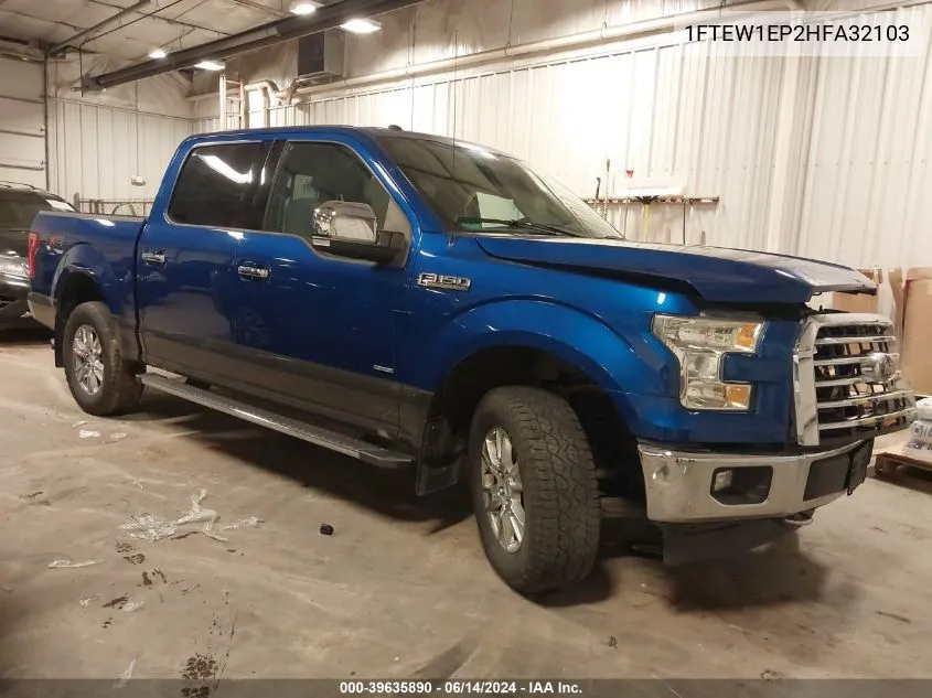 1FTEW1EP2HFA32103 2017 Ford F-150 Xlt