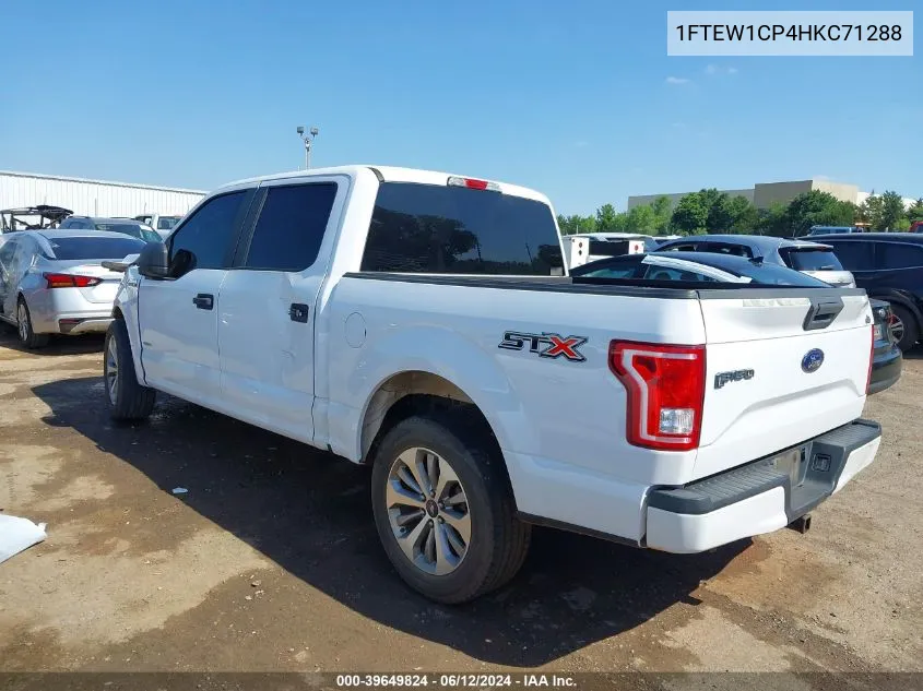 2017 Ford F-150 Xl VIN: 1FTEW1CP4HKC71288 Lot: 39649824