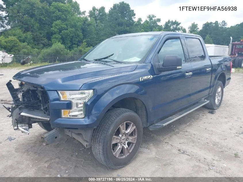 1FTEW1EF9HFA56938 2017 Ford F-150 Xlt