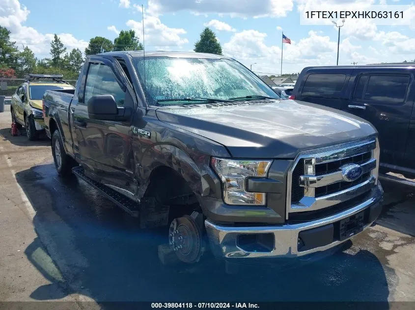 1FTEX1EPXHKD63161 2017 Ford F-150 Xlt