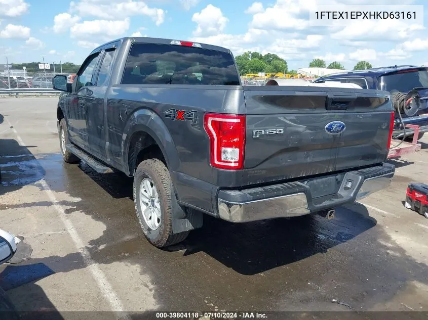 1FTEX1EPXHKD63161 2017 Ford F-150 Xlt