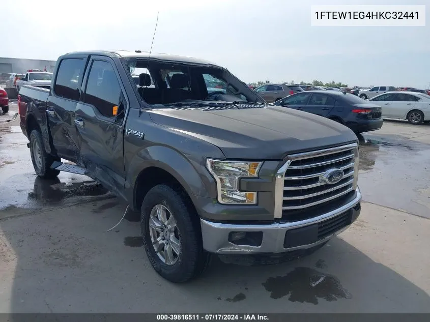 1FTEW1EG4HKC32441 2017 Ford F-150 Xlt