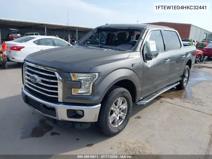 1FTEW1EG4HKC32441 2017 Ford F-150 Xlt