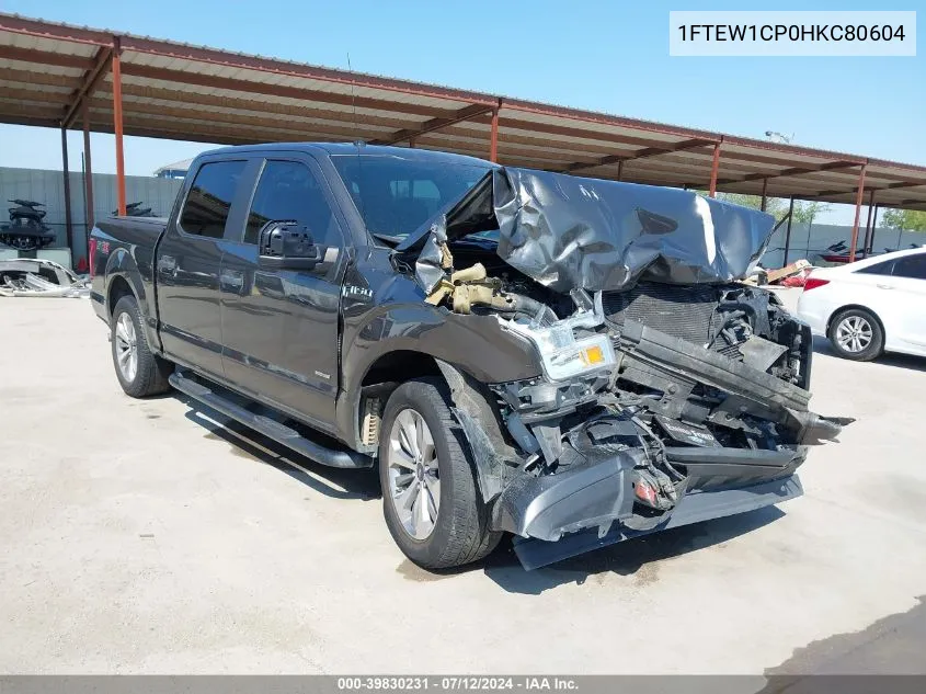 1FTEW1CP0HKC80604 2017 Ford F-150 Xl