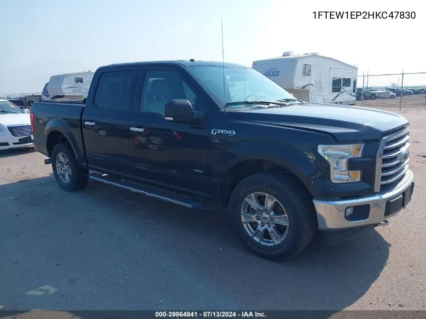 1FTEW1EP2HKC47830 2017 Ford F-150 Xlt