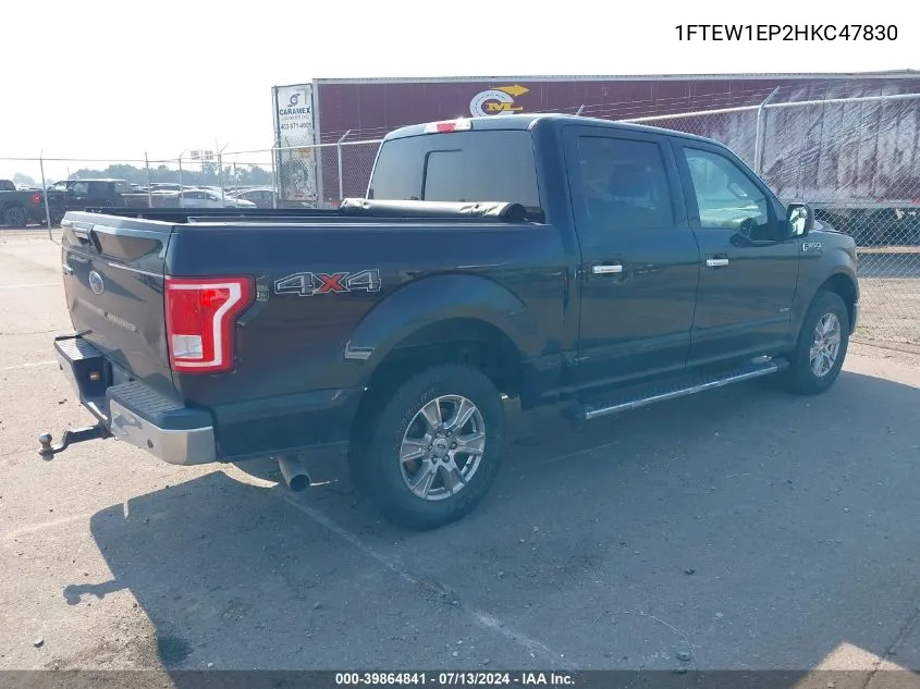 1FTEW1EP2HKC47830 2017 Ford F-150 Xlt