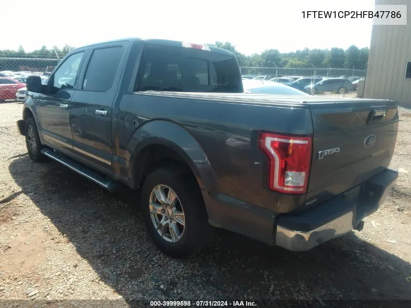 1FTEW1CP2HFB47786 2017 Ford F150 Supercrew