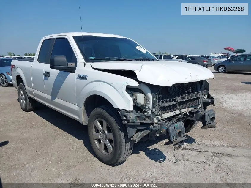 1FTFX1EF1HKD63268 2017 Ford F-150 Xl