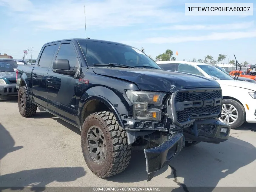 1FTEW1CP0HFA60307 2017 Ford F-150 Xlt