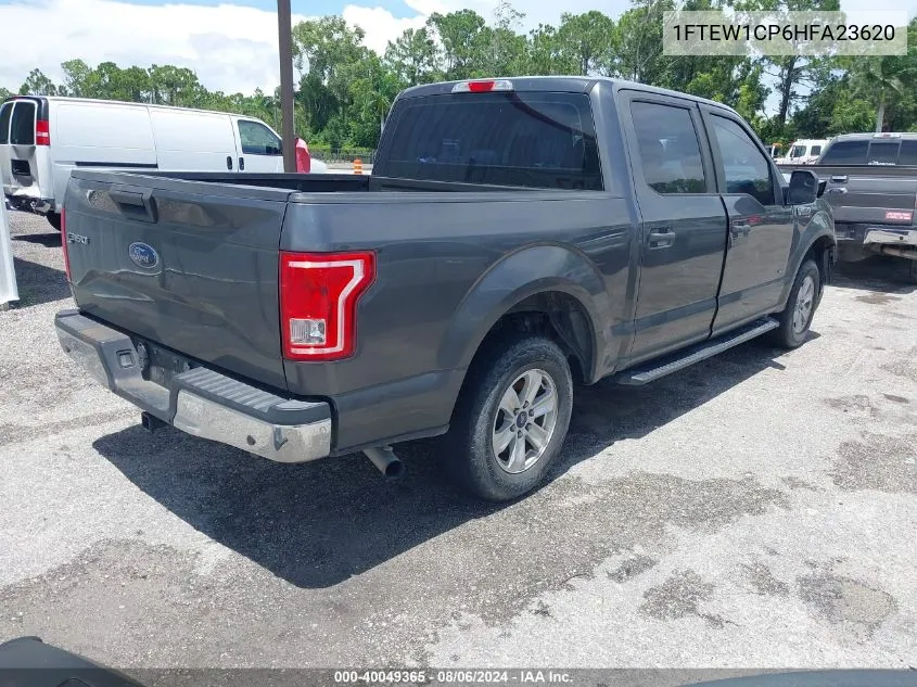 2017 Ford F-150 Xl VIN: 1FTEW1CP6HFA23620 Lot: 40049365