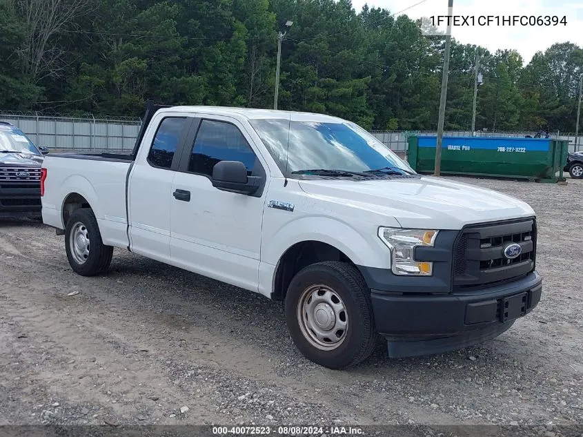 1FTEX1CF1HFC06394 2017 Ford F-150 Xl