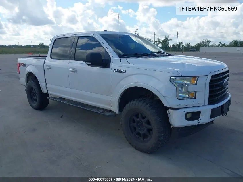 1FTEW1EF7HKC60659 2017 Ford F-150 Xlt