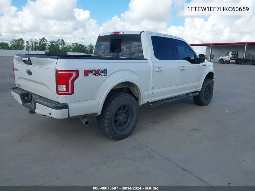 1FTEW1EF7HKC60659 2017 Ford F-150 Xlt