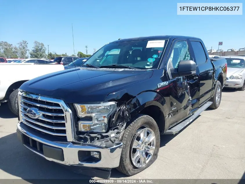 1FTEW1CP8HKC06377 2017 Ford F-150 Xlt