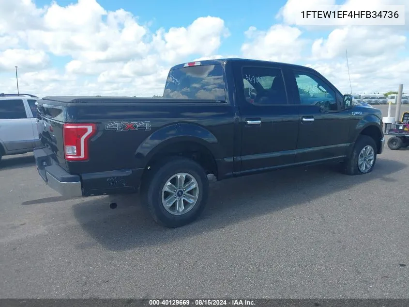 1FTEW1EF4HFB34736 2017 Ford F-150 Xlt