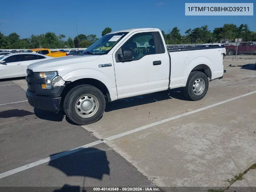 1FTMF1C88HKD39211 2017 Ford F-150