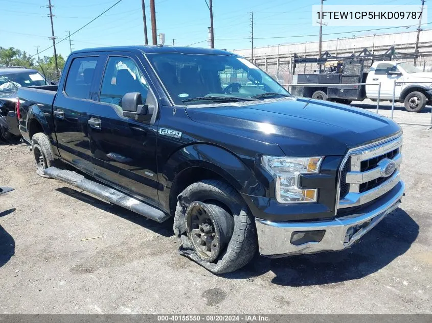 1FTEW1CP5HKD09787 2017 Ford F150 Supercrew