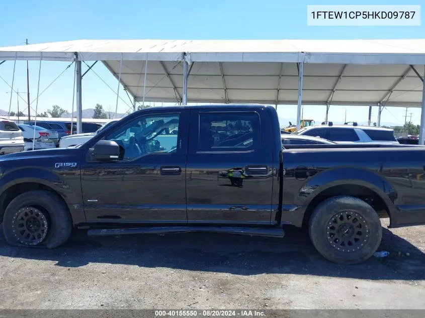 1FTEW1CP5HKD09787 2017 Ford F150 Supercrew