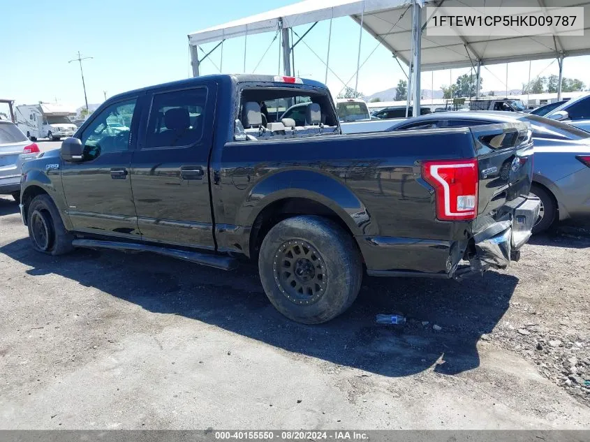 1FTEW1CP5HKD09787 2017 Ford F150 Supercrew