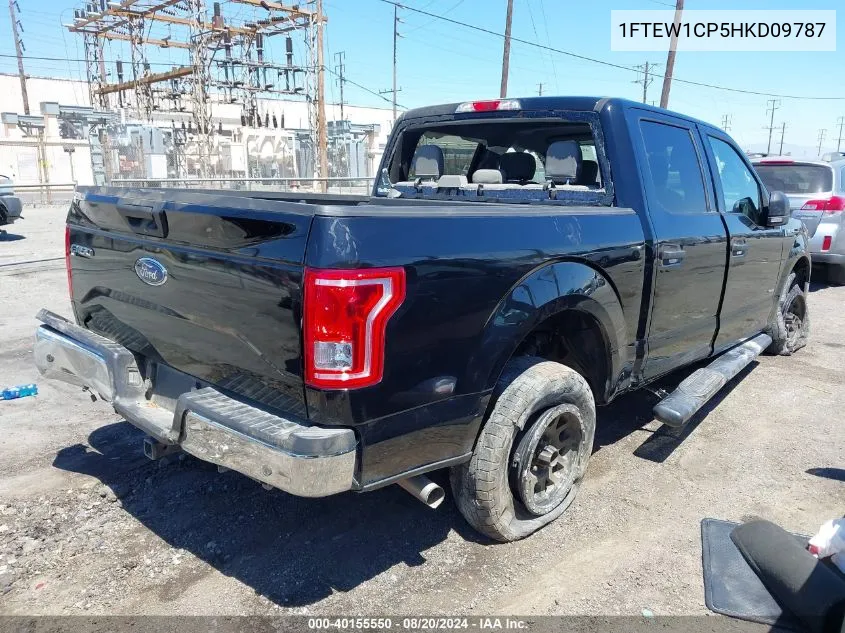 1FTEW1CP5HKD09787 2017 Ford F150 Supercrew