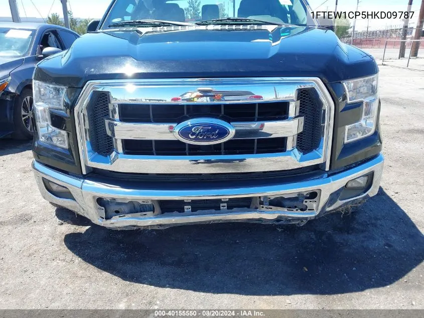 2017 Ford F150 Supercrew VIN: 1FTEW1CP5HKD09787 Lot: 40155550