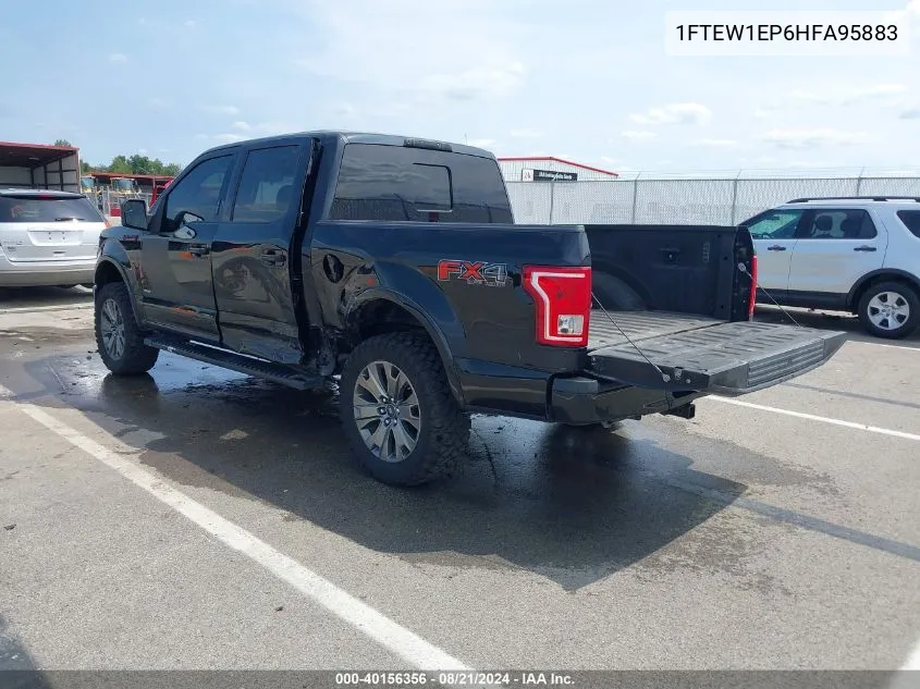 1FTEW1EP6HFA95883 2017 Ford F-150 Xlt