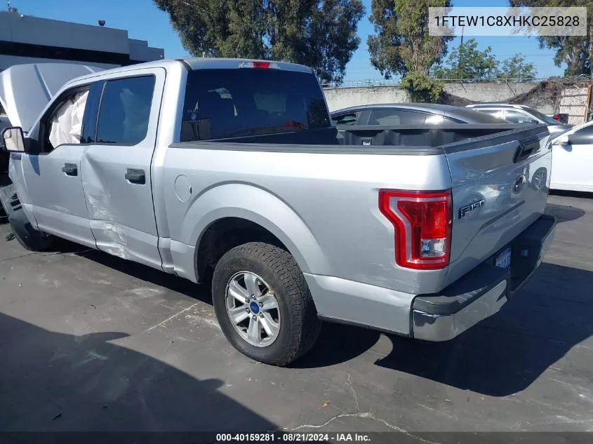 1FTEW1C8XHKC25828 2017 Ford F-150 Xlt