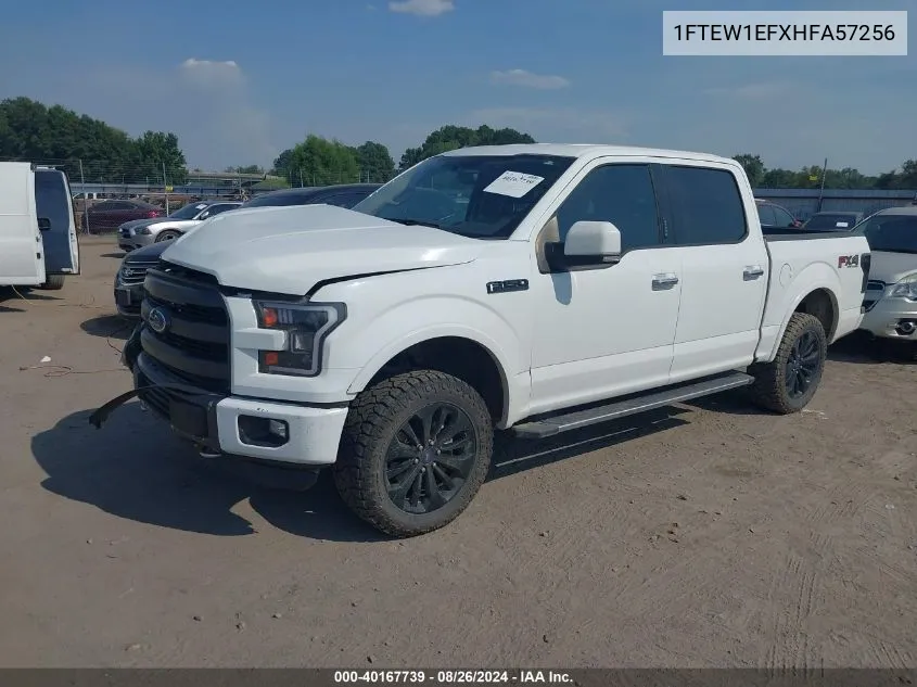 1FTEW1EFXHFA57256 2017 Ford F-150 Xlt