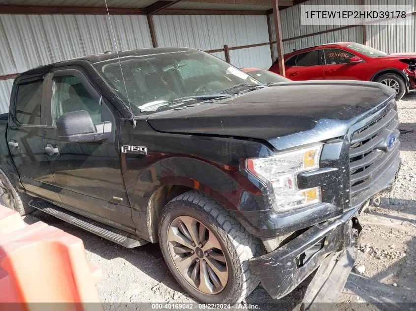 1FTEW1EP2HKD39178 2017 Ford F-150 Xl