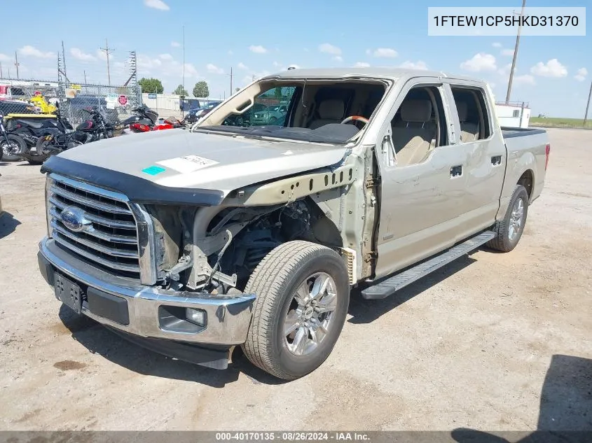 1FTEW1CP5HKD31370 2017 Ford F-150 Xlt