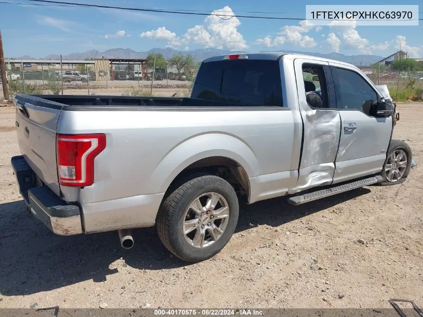 2017 Ford F-150 Xlt VIN: 1FTEX1CPXHKC63970 Lot: 40170575