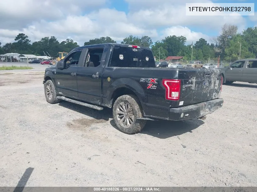 2017 Ford F-150 Xl VIN: 1FTEW1CP0HKE32798 Lot: 40188326