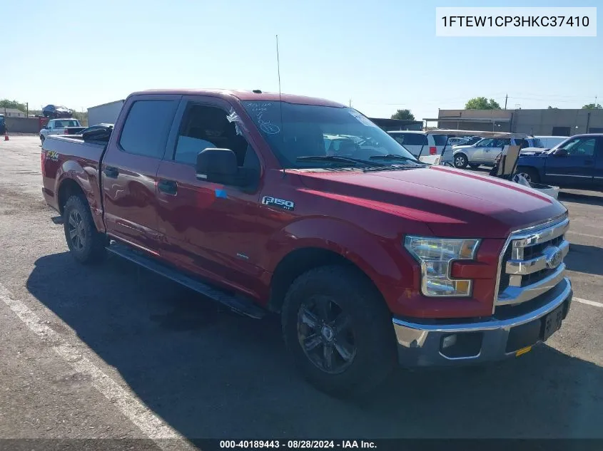 1FTEW1CP3HKC37410 2017 Ford F-150 Xlt