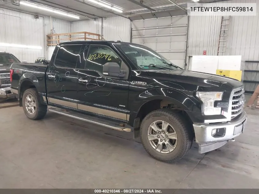 1FTEW1EP8HFC59814 2017 Ford F-150 Xlt