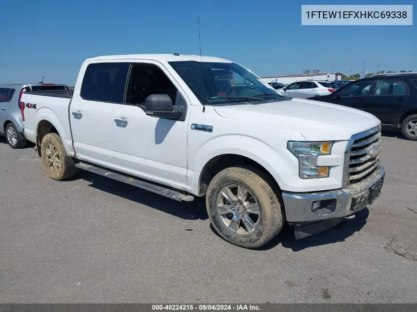 2017 Ford F-150 Xlt VIN: 1FTEW1EFXHKC69338 Lot: 40224215