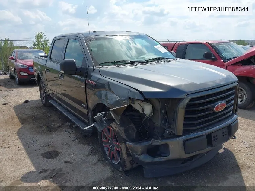 1FTEW1EP3HFB88344 2017 Ford F-150 Supercrew