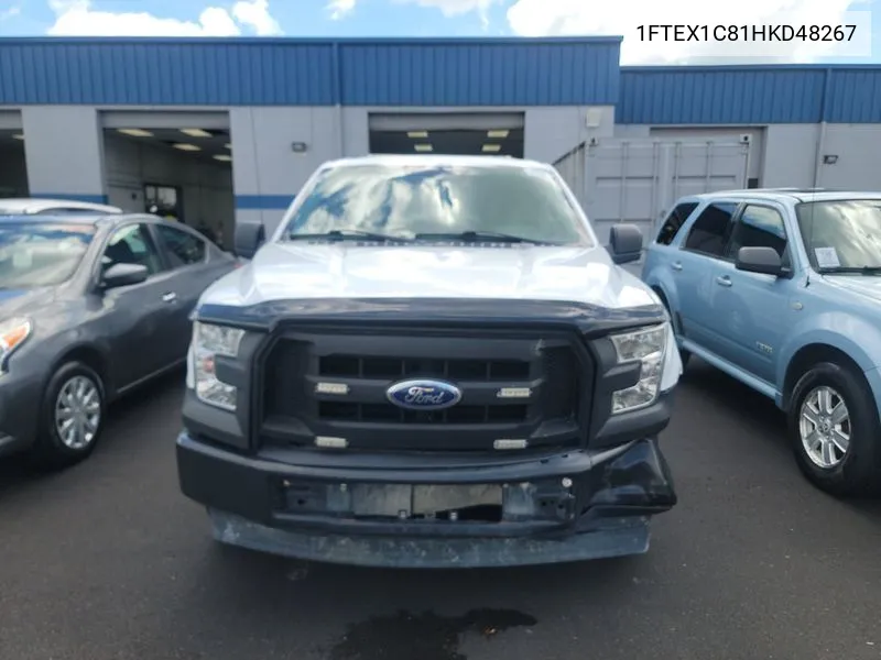 1FTEX1C81HKD48267 2017 Ford F-150 Xl