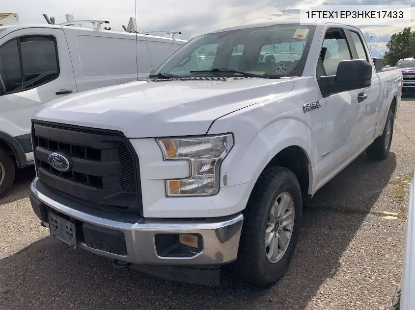 1FTEX1EP3HKE17433 2017 Ford F-150 Xl