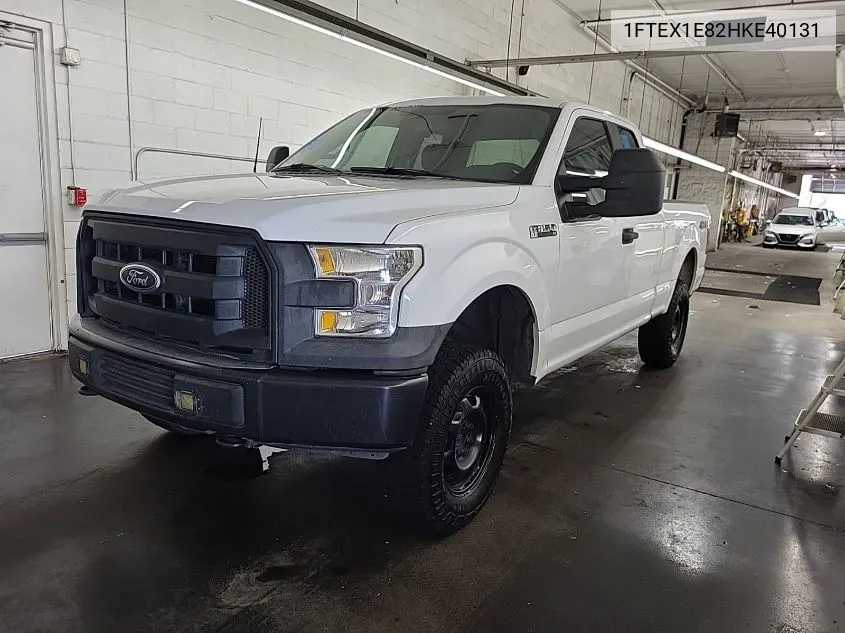 2017 Ford F-150 Xl VIN: 1FTEX1E82HKE40131 Lot: 40284590