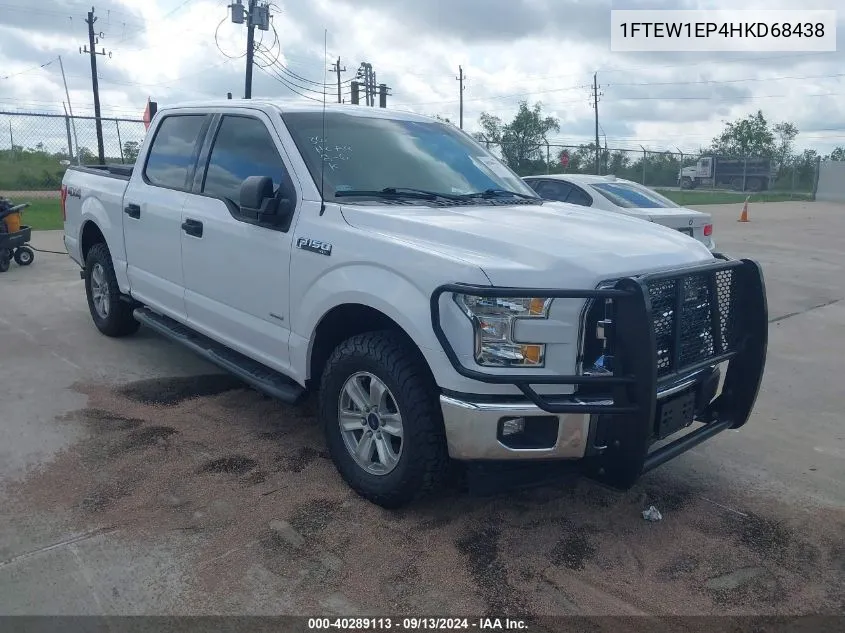 1FTEW1EP4HKD68438 2017 Ford F-150 Xlt