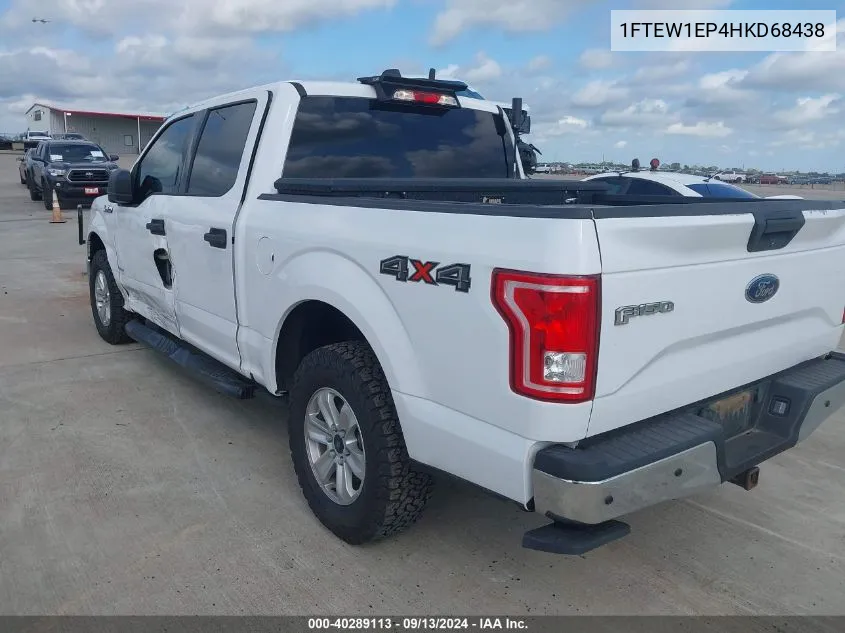 1FTEW1EP4HKD68438 2017 Ford F-150 Xlt